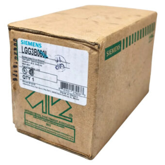 Siemens Lgg3b060l 3 Pole Circuit Breaker