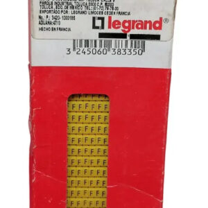 Marcador Para Cable Letra F 300 Piezas Legrand