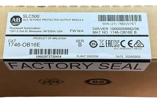 Allen-bradley 1746-ob16e Slc 500 Output Module