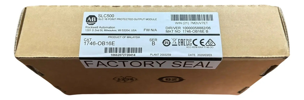 Allen-bradley 1746-ob16e Slc 500 Output Module