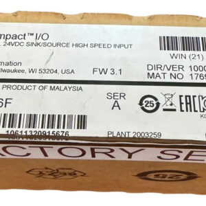 Allen-bradley 1769-iq16f Compactlogix Modulo 16 Entradas 24v
