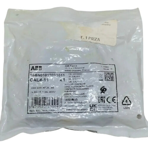Abb 1sbn010120r1011 Bloqueo De Contacto Auxiliar
