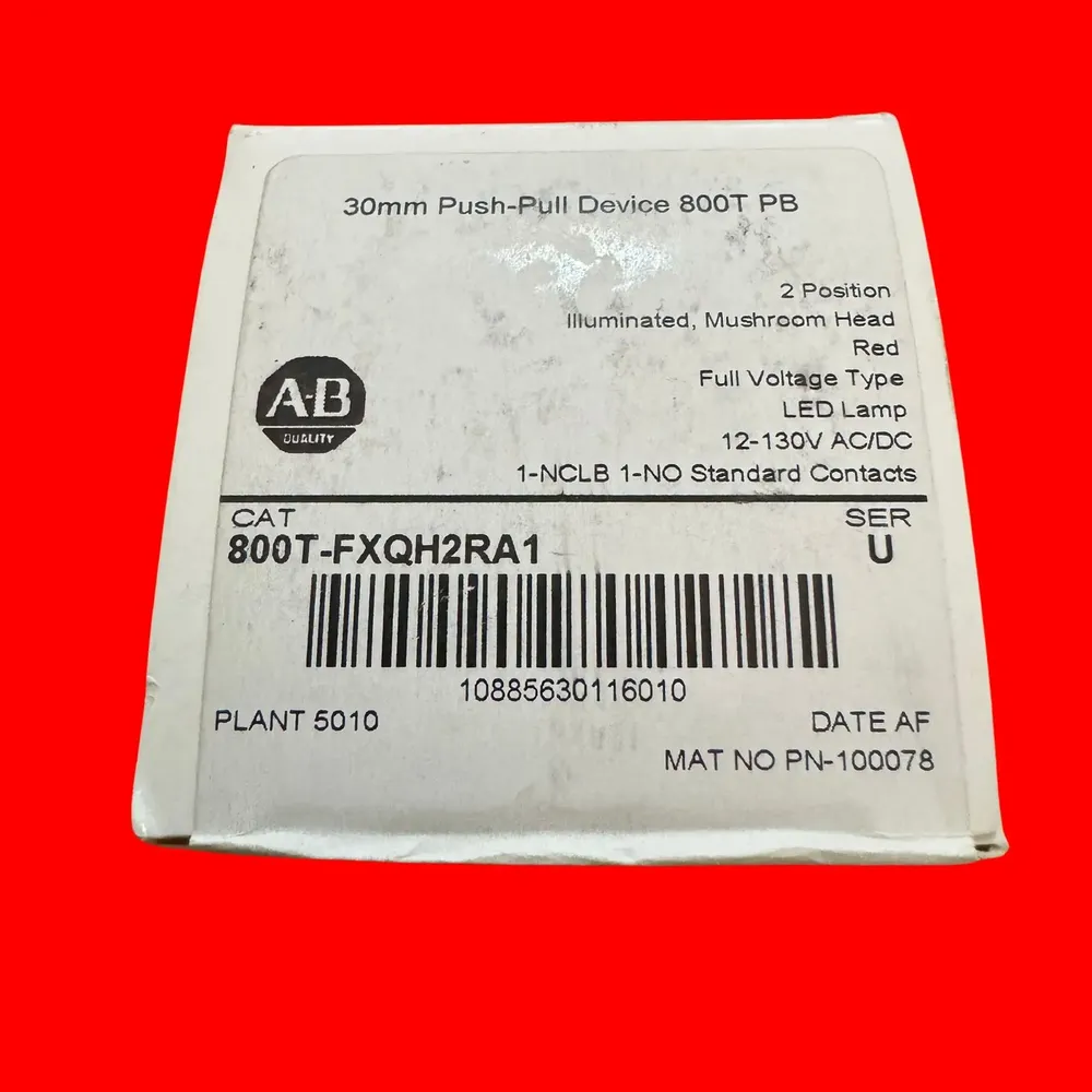 Allen-bradley 800t-fxqh2ra1 Boton Pulsador Iluminado Led - Imagen 3