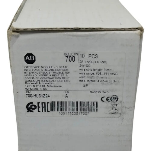 Allen Bradley 700-hls1z24 Salida De Relé Industrial