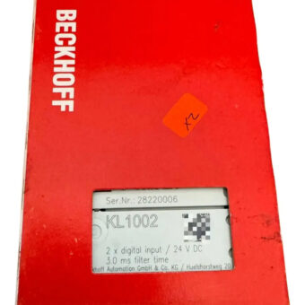 Kl1002 Beckhoff Digital Input Terminal 2-channel 24vdc