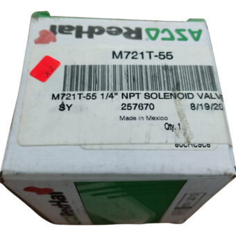 Asco Redhat M721t-55 1/4 Npt Valvula