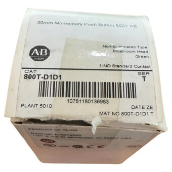 Allen Bradley 800t-d1d1 30mm Momentary Push Button 800t Pb_ Verde