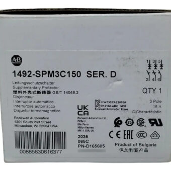 Allen Bradley 1492-spm3c150 Interruptor Automatico