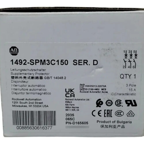Allen Bradley 1492-spm3c150 Interruptor Automatico