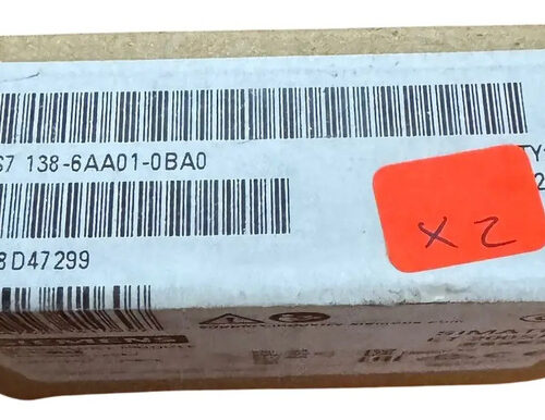 Siemens  6es7138-6aa01-0ba0 Simatic Et 200sp, Tm Count 1x 24
