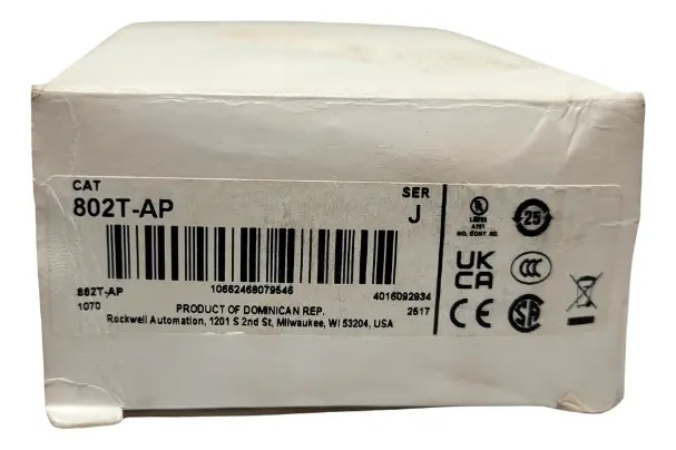 Allen Bradley 802t-ap Límite Interruptor Ser H 802 Tap - Imagen 2