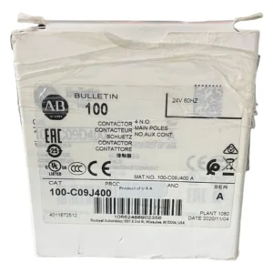 Allen Bradley 100-c09j400 4 Polo Contactor 32a 24v Bobina
