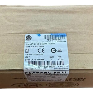 Allen Bradley Micro 870 Plc 2080-lc70-24awb Controlador Ethe