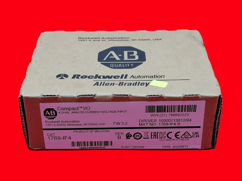 Allen Bradley 1769-if4 Módulo De Entrada Analógica - Imagen 3