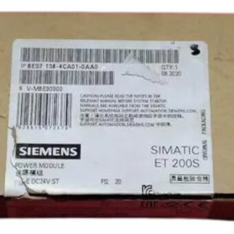 Siemens Módulo De Potencia Simatic 6es7 138-4ca01-0aa0