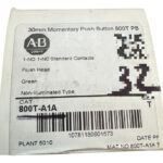 Allen Bradley 800t-a1a Boton Pulsador
