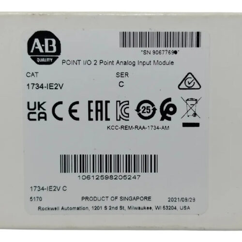 Modulo Point I/o Analog Voltaje Input 1734-ie2v