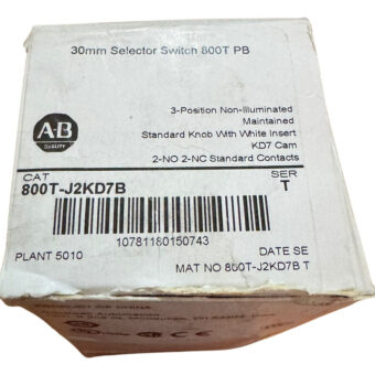 Allen Bradley 800t-j2kd7b