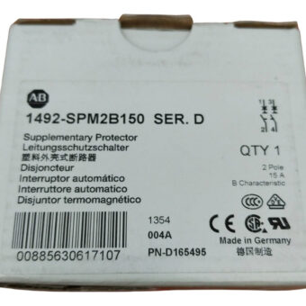 Allen Bradley 1492-spm2b150 Interruptor Automatico Blanco