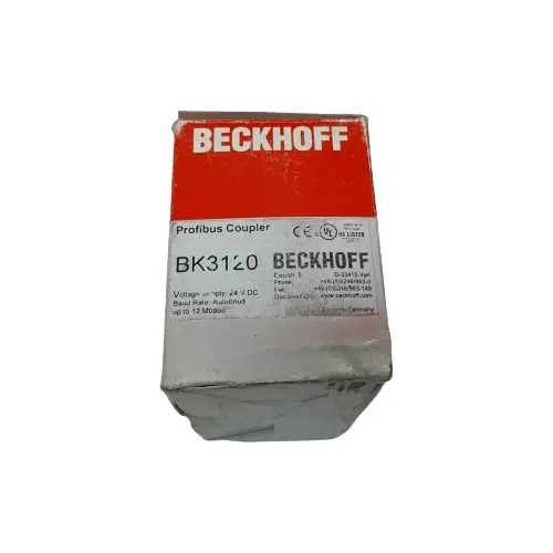 Beckhoff Bk3120 Acoplador De Autobús Profibus Para Hasta 64