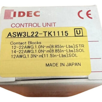 Idec Asw3l22-tk1115 Interruptor Con Pulsador