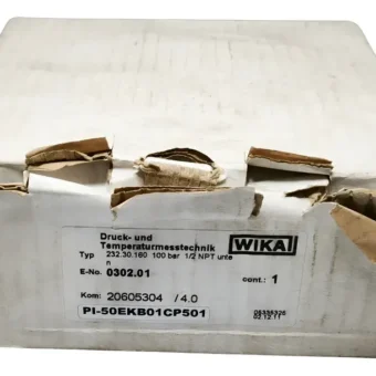 Wika 232.30.160 100 Bar 2nd Scale Psi 1/2 Npt