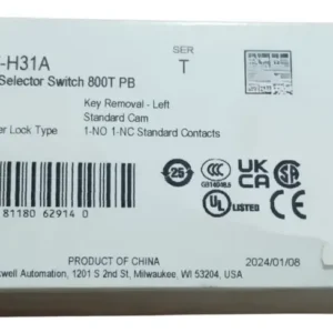 Allen Bradley 800t-h31a Selector Switch