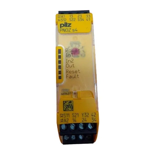 Pilz 751104 Relevador Pnoz S4 C 24vdc 3n/o 1n/c 24