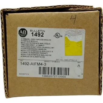 Allen Bradley 1492-aifm4-3 Modulo De Cableado