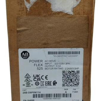 Allen-bradley 25b-d6p0n114 Powerflex Unidad De Ca De 525 Eth