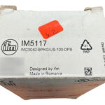 Ifm Imc3040-bpkg/us-100-dps-im5117 Inductive Sensor 40mm
