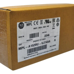 Mpl-a1520u-vj74aa Alen-bradley Servo Motor 0.27kw 1.8a 7000