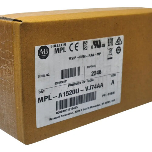 Mpl-a1520u-vj74aa Alen-bradley Servo Motor 0.27kw 1.8a 7000