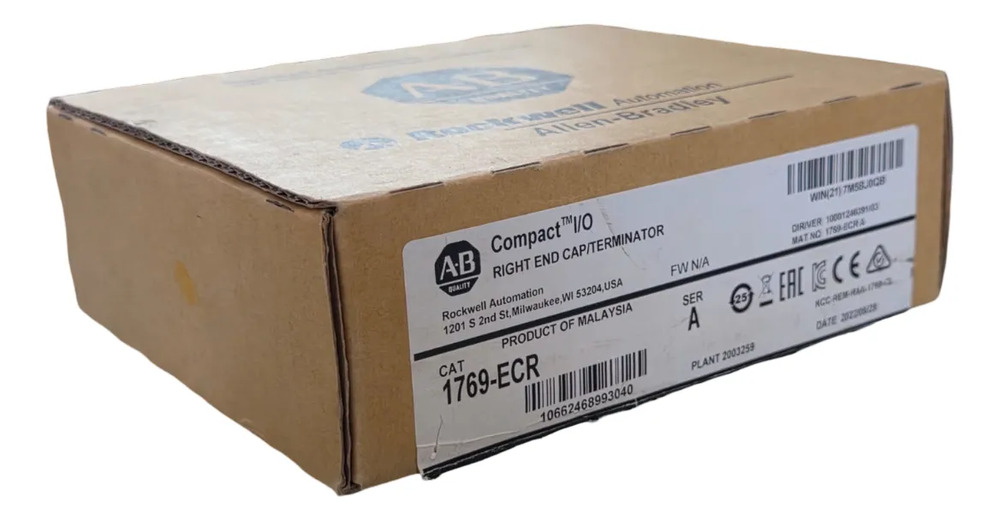 1769-ecr Allen Bradley Terminador Derecho Compactlogix - Imagen 2