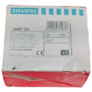 Siemens 3nw7 333 Portafusible Cilíndrico 3 Polos 20 A Un Ac