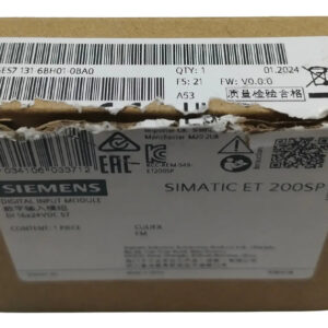6es7131-6bh01-0ba0 Siemens Simatic Et200sp 16 Ent Dig 24vdc