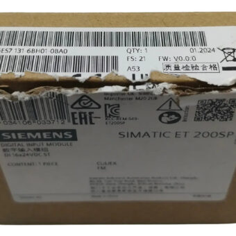 6es7131-6bh01-0ba0 Siemens Simatic Et200sp 16 Ent Dig 24vdc