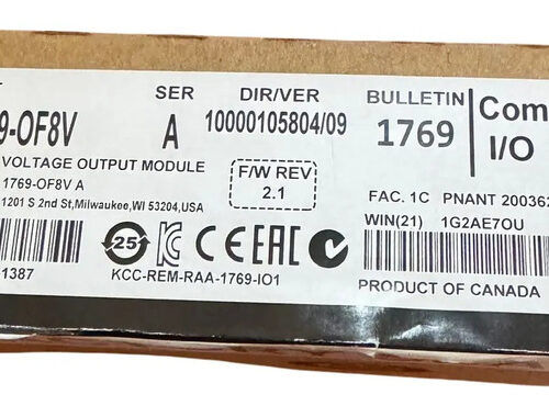 Nuevo Allen Bradley 1769-of8v Modulo Analogo