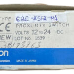 Omron E2e-x5f2-m1 Sens Prox M18 5mm Dc3w-nc