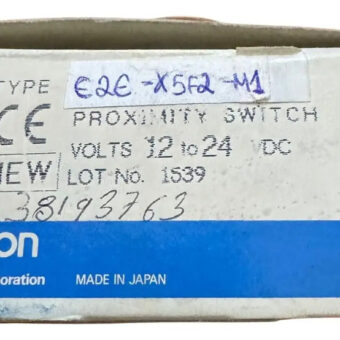 Omron E2e-x5f2-m1 Sens Prox M18 5mm Dc3w-nc