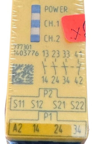 Pilz 777301 Pnoz X2.8p 24vacdc 3n/o 1n/c Relay
