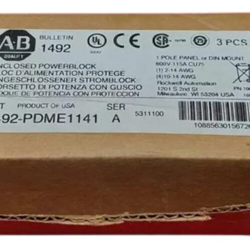 Allen Bradley 1492-pdme1141 Box De 3 Serie, Encerrado Power