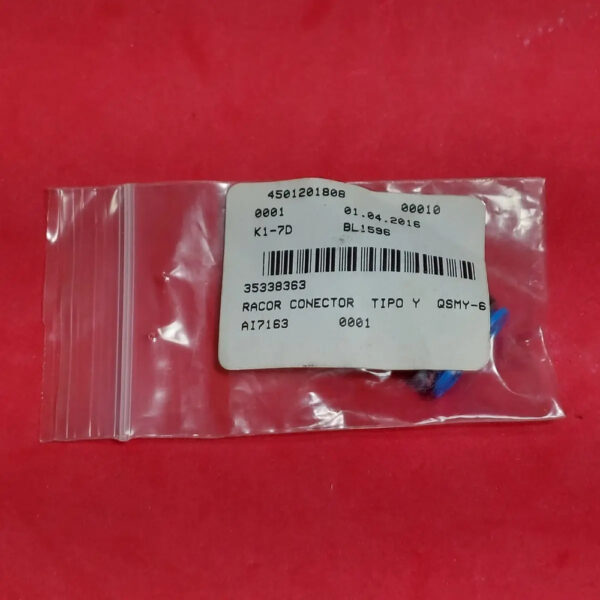 Conector Push-in En Y Festo 153372 Qsmy-6 6 Mm Tubo