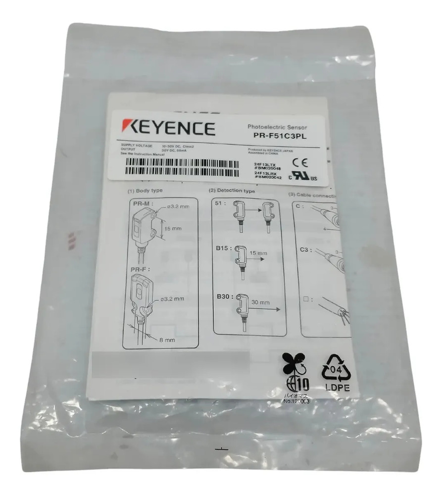 Keyence Pr-f51c3pl Transmisor Y Receptor - Imagen 2