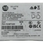 Allen Bradley 700-fea6tu23 Rele De Sincronizacion