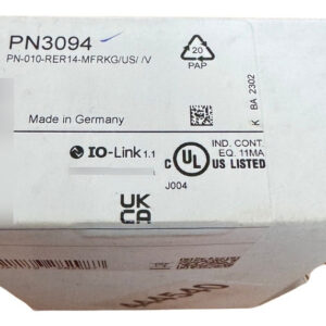 Ifm Electronic Interruptor De Presión Pn3094