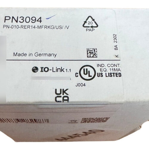 Ifm Electronic Interruptor De Presión Pn3094