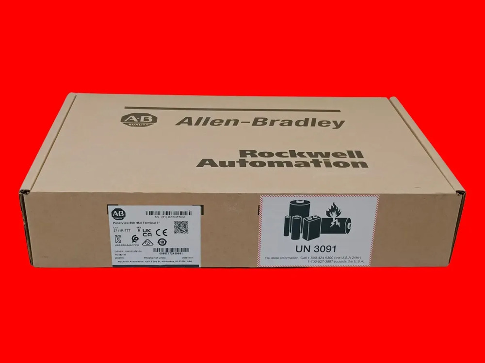 2711r-t7t Allen Bradley Panelview 800 7-inch Hmi - Imagen 4