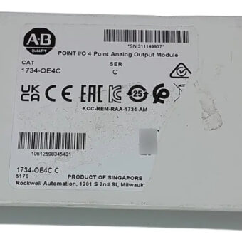 1734-oe4c Allen-bradley Analog Output Module 4pts Curr 24vdc
