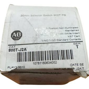 Botón Pulsador Electromagnético Allen-bradley 800t-j2a Blanco